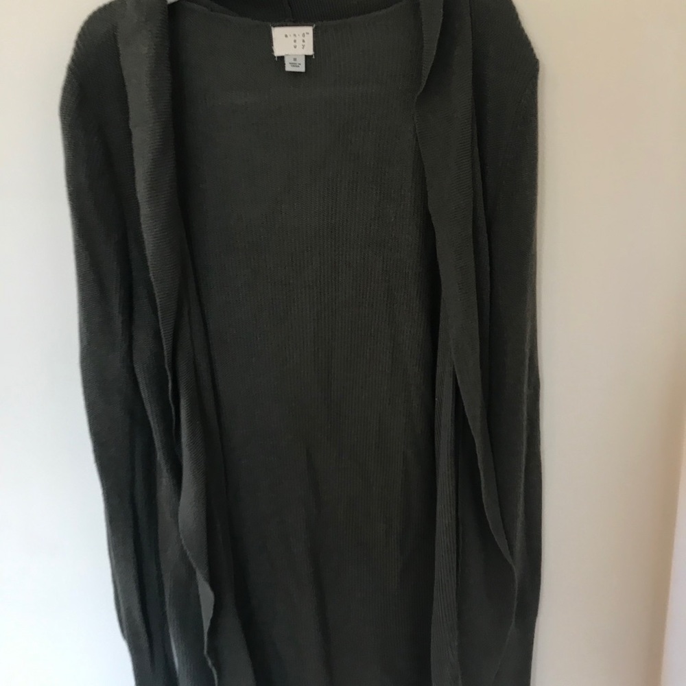 Green Cardigan